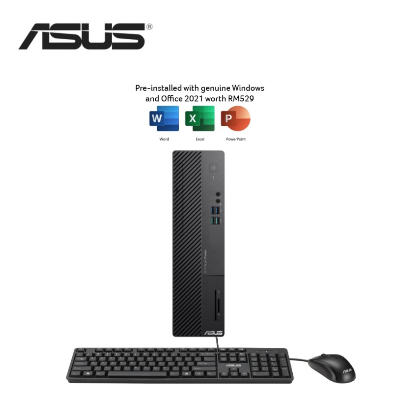 Asus ExpertCenter D500SE-5134MY004WS SFF Desktop PC ( I5-13400, 8GB, 512GB SSD, Intel, W11, HS )
