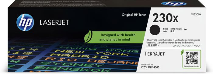 HP 230X Original Black Toner Cartridge 7,500pages (W2300X)