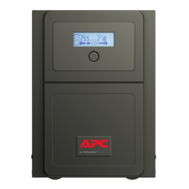 APC Easy UPS 1 Ph Line Interactive, 1500VA, Tower, 230V, 4 Universal outlets, AVR, LCD (SMV1500AI-MS)