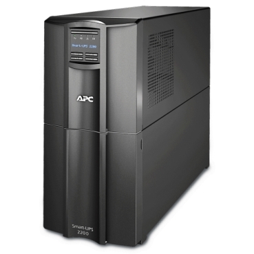 APC Smart-UPS, Line Interactive, 2200VA, Tower, 230V, 8x IEC C13+2x IEC C19 outlets, SmartConnect Port+SmartSlot, AVR, LCD (SMT2200IC)