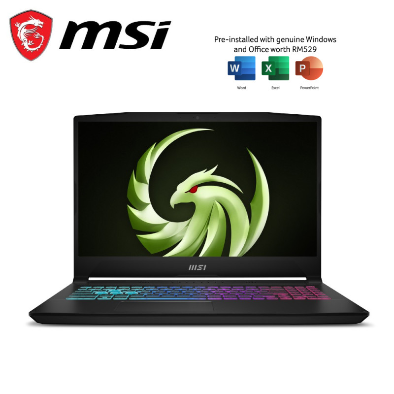 MSI Bravo 15 C7UCXK-218 15.6'' FHD 144Hz Gaming Laptop ( Ryzen 5 7535HS, 8GB, 512GB SSD, RTX2050 4GB, W11, HS )