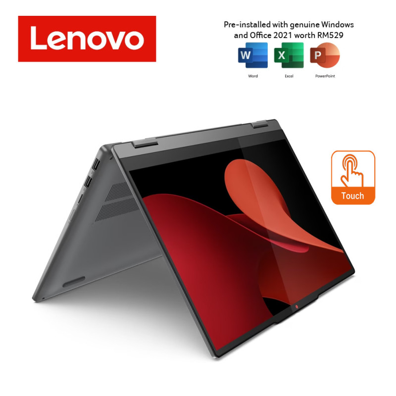 Lenovo IdeaPad 5 14AHP9 83DR0009MJ 14'' WUXGA Touch 2-in-1 Laptop ( Ryzen 7 8845HS, 16GB, 512GB SSD, ATI, W11, HS )