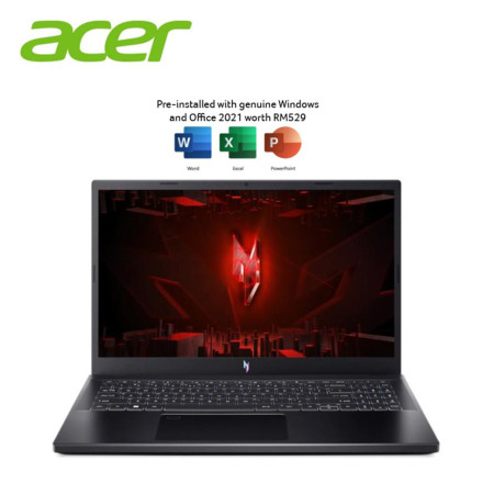 Acer Nitro V 15 ANV15-51-58GB 15.6" FHD 165Hz Laptop ( i5-13420H, 8GB, 512GB SSD, RTX2050 4GB, W11, HS+M365 )