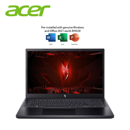 Acer Nitro V 15 ANV15-51-564F 15.6" FHD 144Hz Laptop ( i5-13420H, 16GB, 512GB SSD, RTX4050 6GB, W11, HS+M365 )