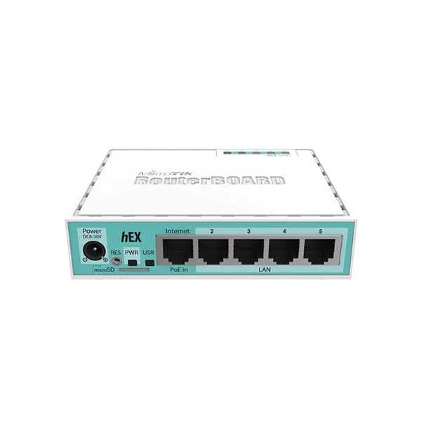 Mikrotik RouterBOARD RB750Gr3 HEX 5 Port Gigabit Ethernet Router