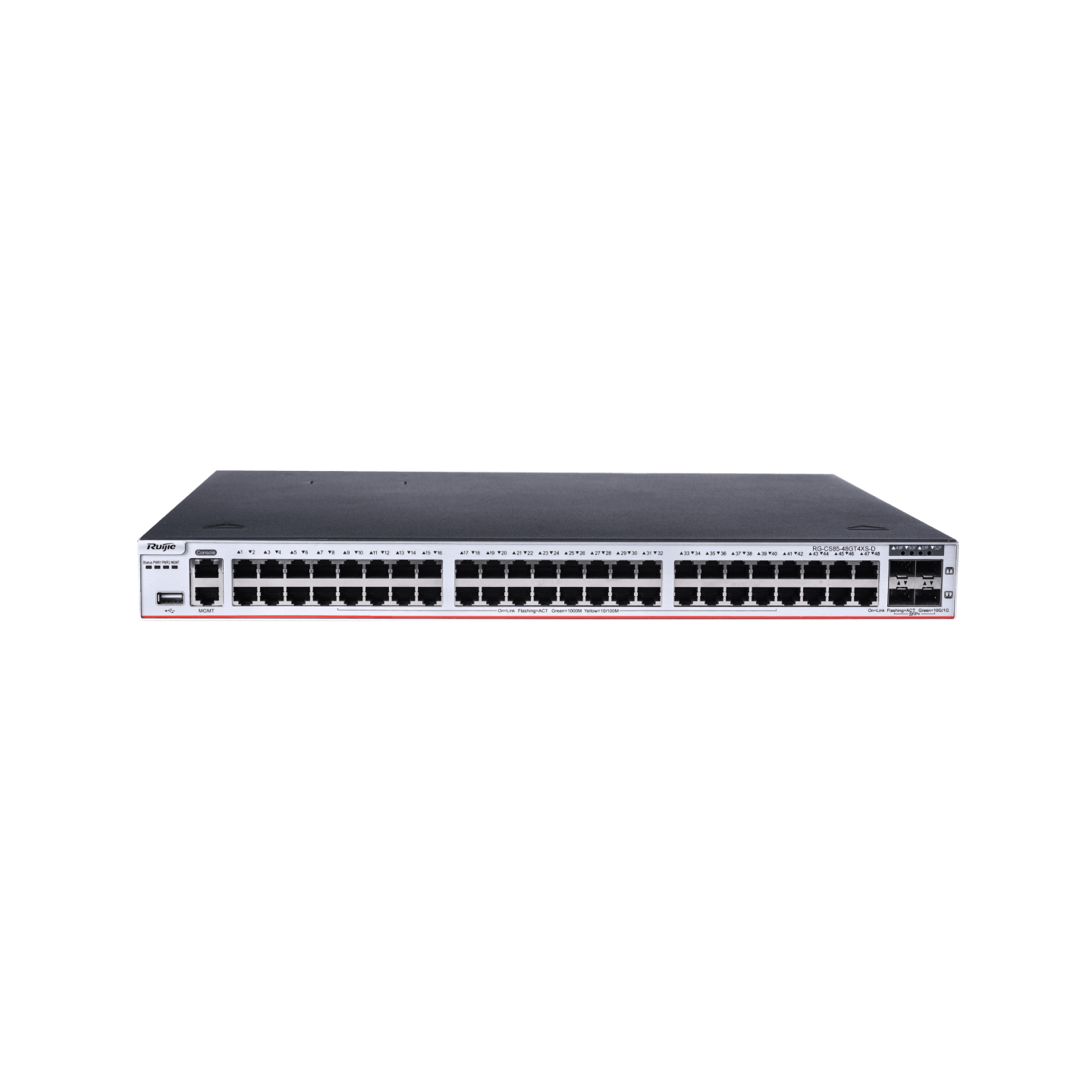 RUIJIE RG-CS85-48GT4XS-D 48-Port GE Electrical Layer 3 Enterprise-Class Core or Aggregation Switch,4 × 10G Uplink Ports