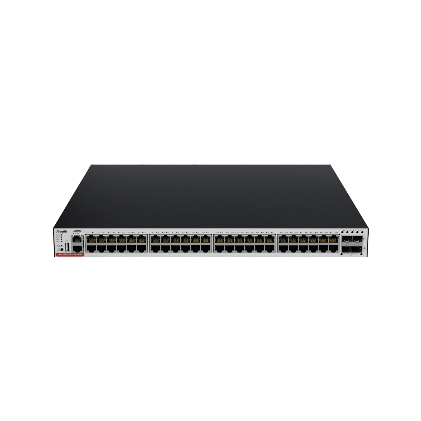 RUIJIE RG-CS83-48GT4XS-PD 48-Port GE Electrical Layer 3 Managed Access Switch with PoE+, Four 10G Uplink Ports