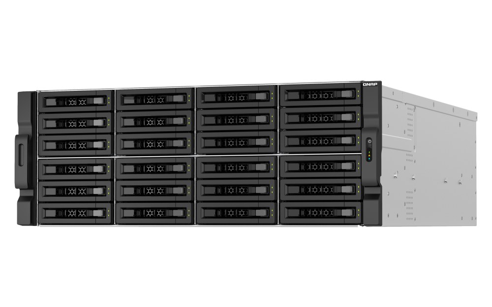 QNAP TS-h3087XU-RP-E2378-64G 30-Bay Rackmount 4U NAS