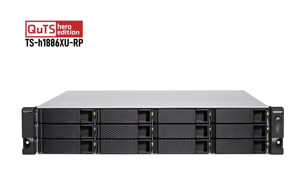 QNAP TS-h1886XU-RP-R2-D1622-32G Rackmount 2U NAS
