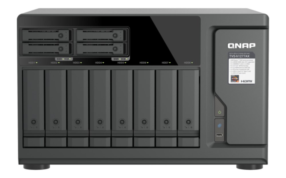 QNAP TVS-h1277AX-R5-16G Tower NAS