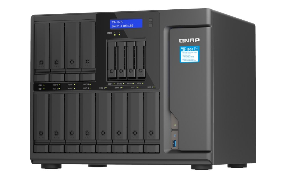 QNAP TS-1655-8G 16-Bay Tower NAS