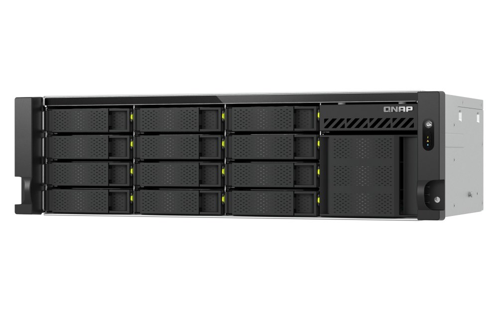 QNAP TS-h1655XeU-RP-8G 3U short-depth NAS