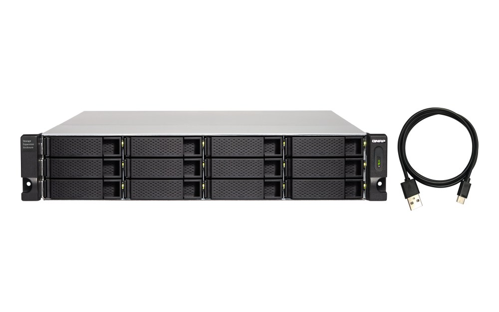QNAP TL-R1200C-RP 12-Bay 2U Rackmount NAS