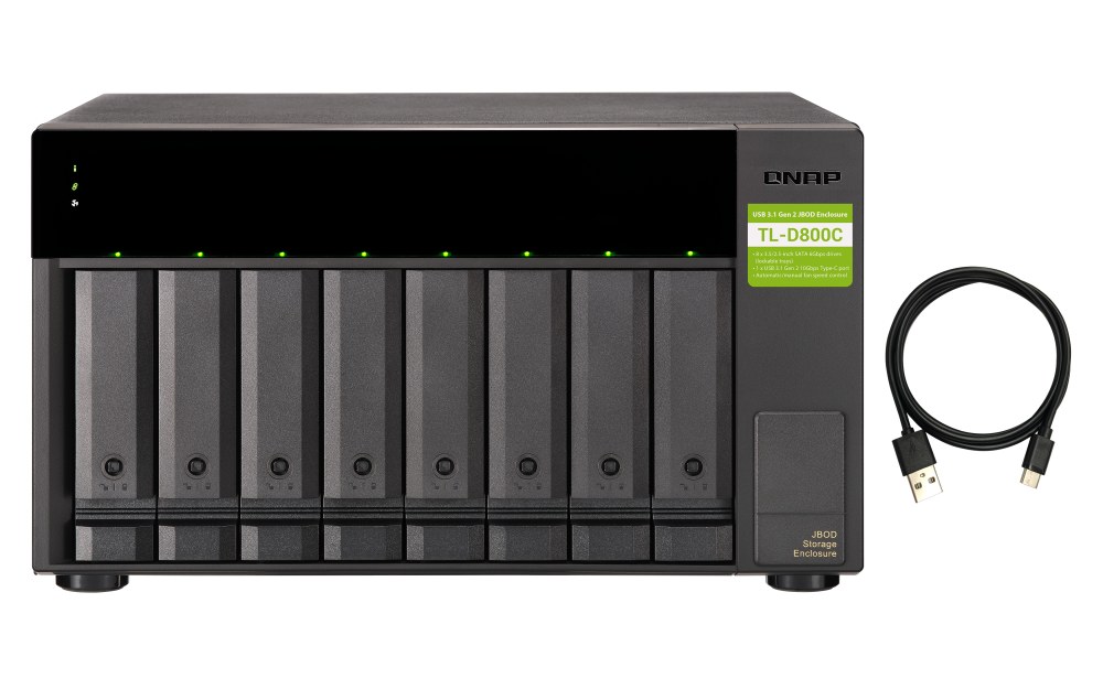 QNAP TL-D800C 8-Bay Tower NAS