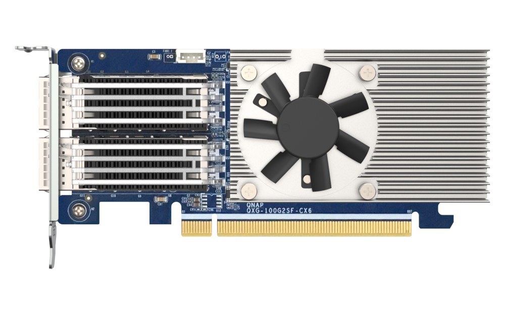 QNAP QXG-100G2SF-CX6 Dual port per 100GbE Network adapter