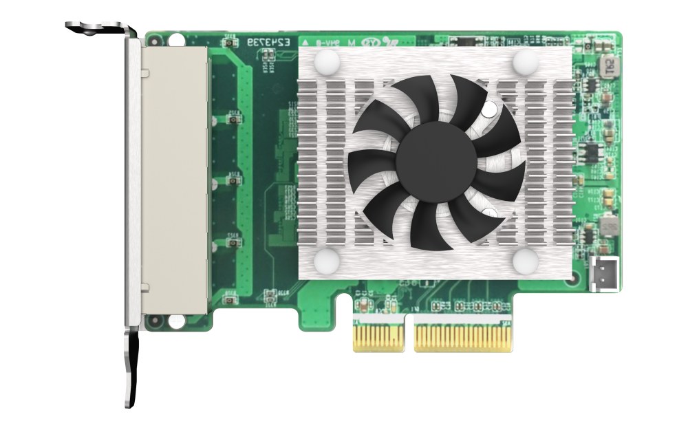 QNAP QXG-2G4T-I225 Quad port 2.5GbE 4-speed Network card