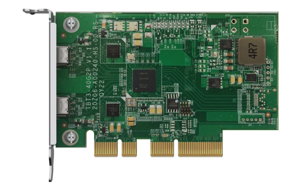 QNAP QXP-T32P Dual-port Thunderbolt 3 expansion card