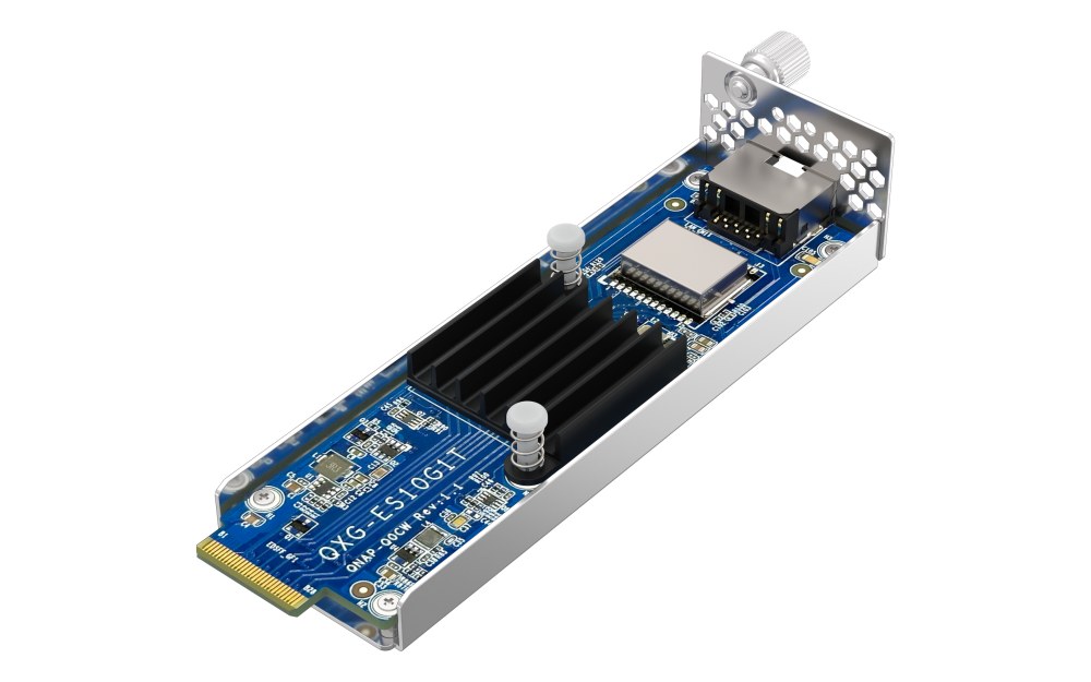 QNAP QXG-ES10G1T E1.S to 10GbE network module, Compatible QNAP NAS models: TS-h765eU