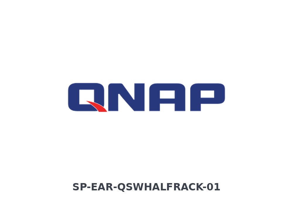 QNAP SP-EAR-QSWHALFRACK-01 Half rack mount unit size usage, design for single installation into