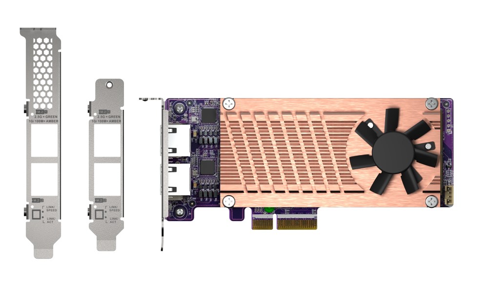QNAP QM2-2P2G2T QNAP QM2 series, 2 x PCIe 2280 M.2 SSD slots, PCIe Gen3 x 4 , 2 x