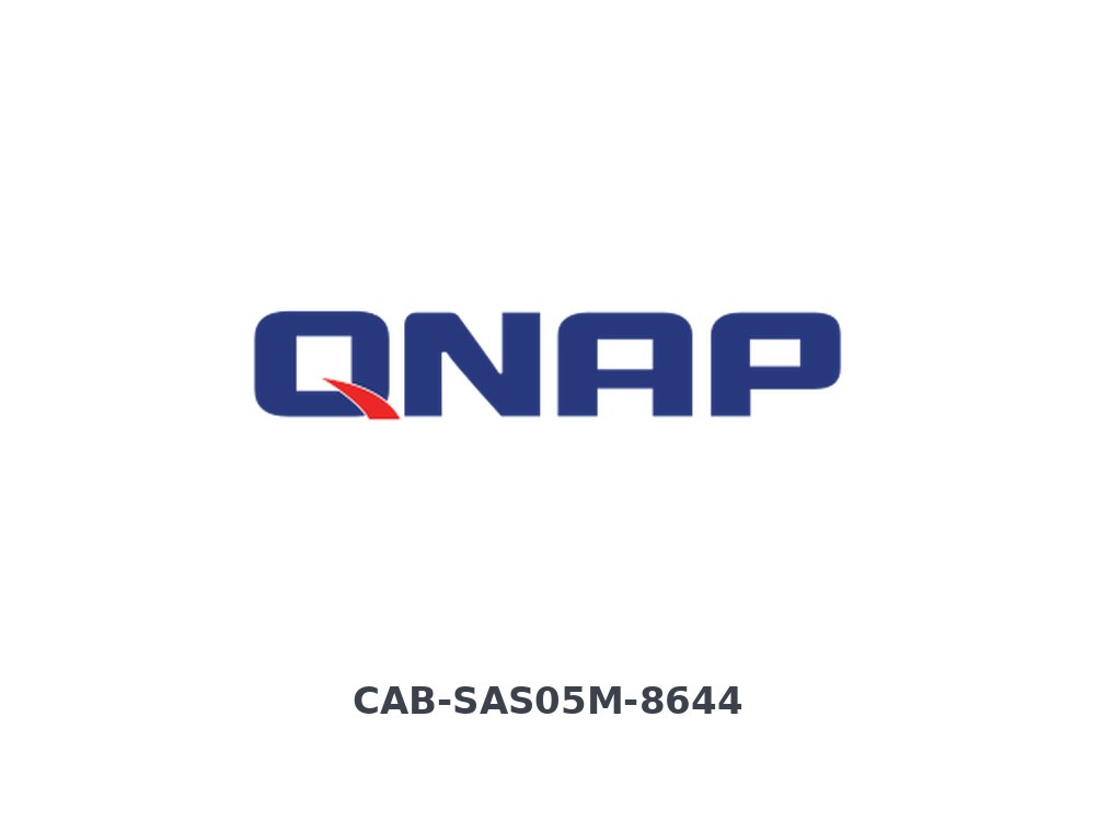 QNAP CAB-SAS05M-8644 Mini SAS cable (SFF-8644), 0.5m
