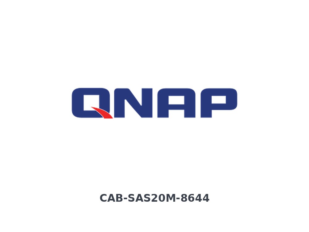 QNAP CAB-SAS20M-8644 Mini SAS cable (SFF-8644), 2.0m