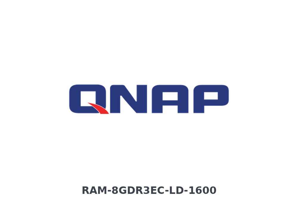 QNAP RAM-8GDR3EC-LD-1600 8GB DDR3 ECC RAM, 1600 MHz, long-DIMM