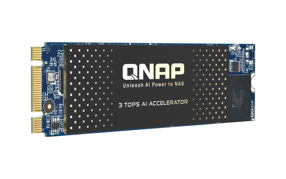 QNAP QAI-M100 Rockchip RK1808 Cortex-A35 1.6GHz, 3 Tops NPU, M.2 2280 PCIe Gen2 x1