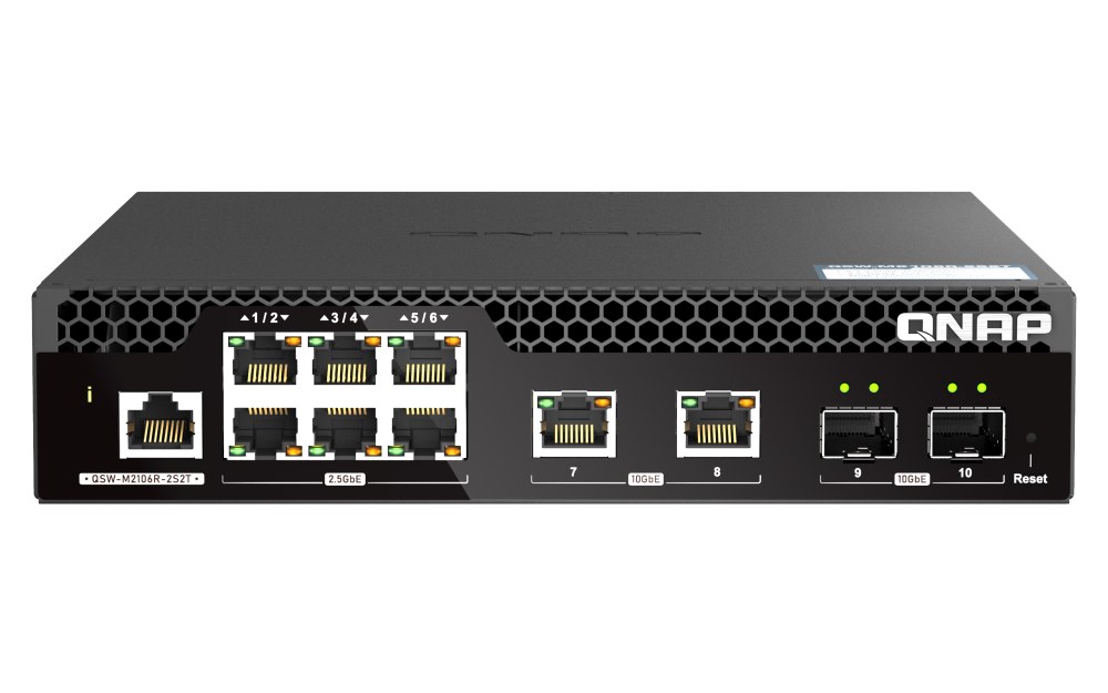 QNAP QSW-M2106R-2S2T Switch