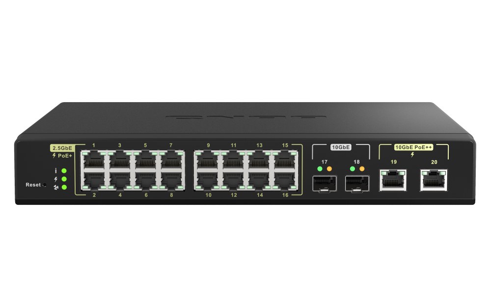 QNAP QSW-M2116P-2T2S Switch