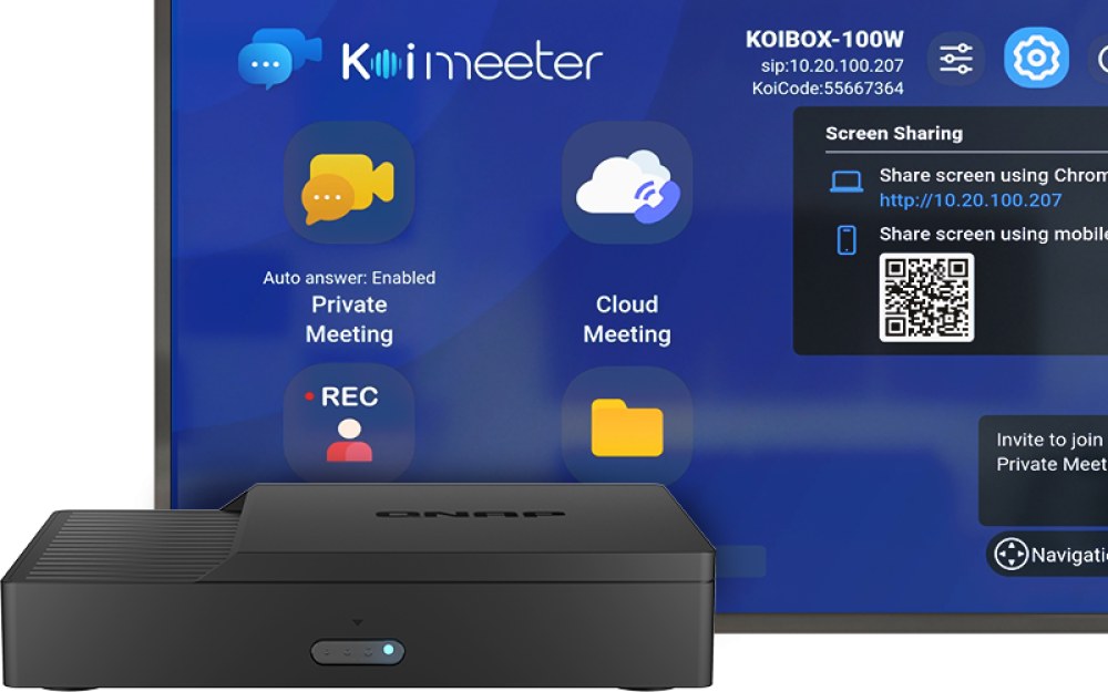 QNAP KoiBox-100W Network Device