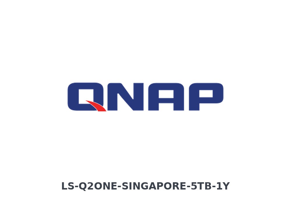 QNAP LS-Q2ONE-SINGAPORE-5TB-1Y myQNAPcloud One 5 TB, Singapore Region 1 Year