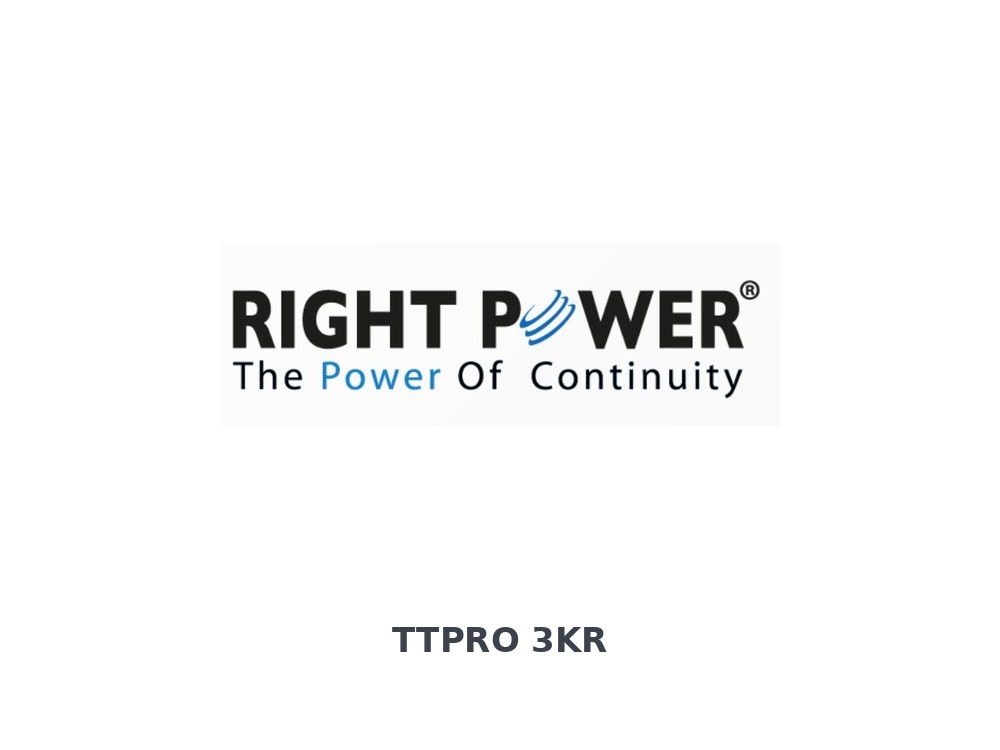 Right Power Titan PRO 3KR 3KVA / 2700WATTS Online UPS