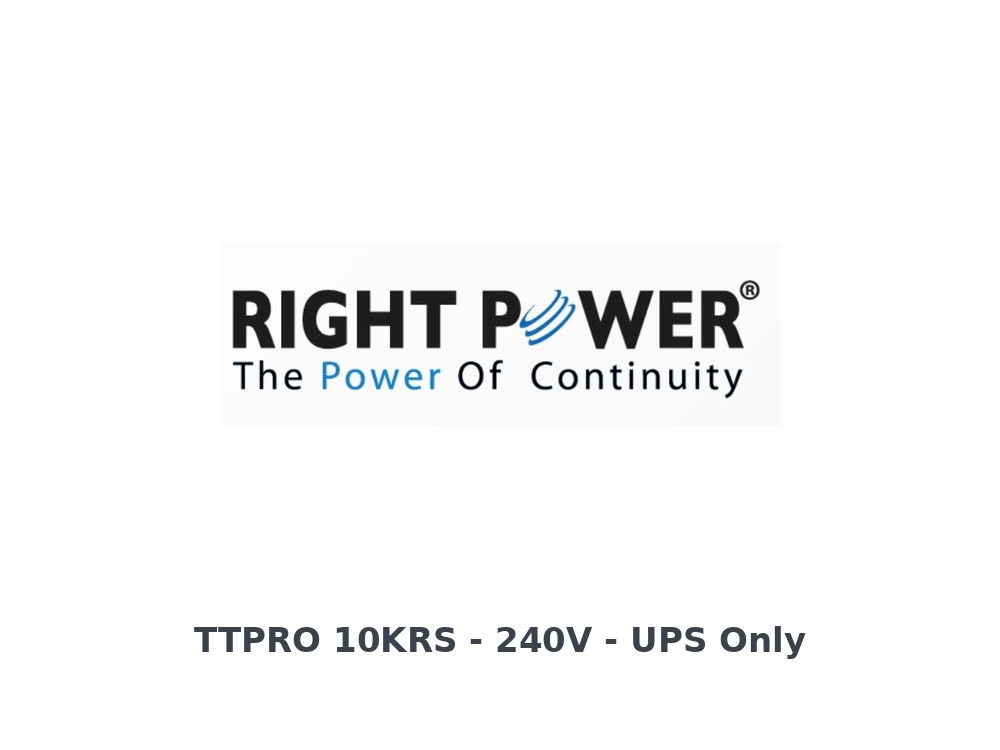 Right Power Titan PRO 10KRS 10KVA / 9000WATTS Online UPS