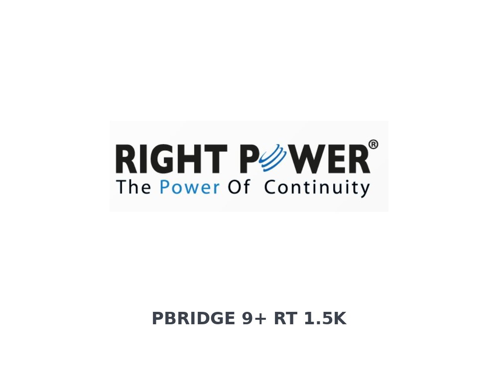Right Power PowerBridge 9+ RT 1.5K 1.5KVA / 1350WATTS Online UPS