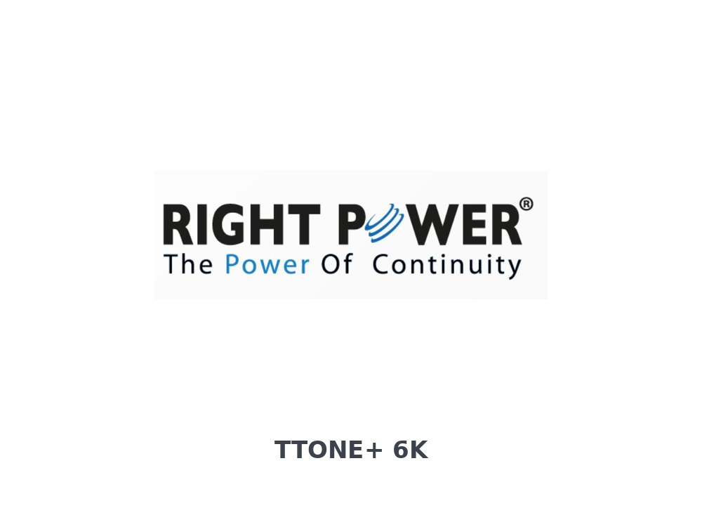 Right Power Titan ONE+ 6K 6KVA / 6000WATTS Online UPS