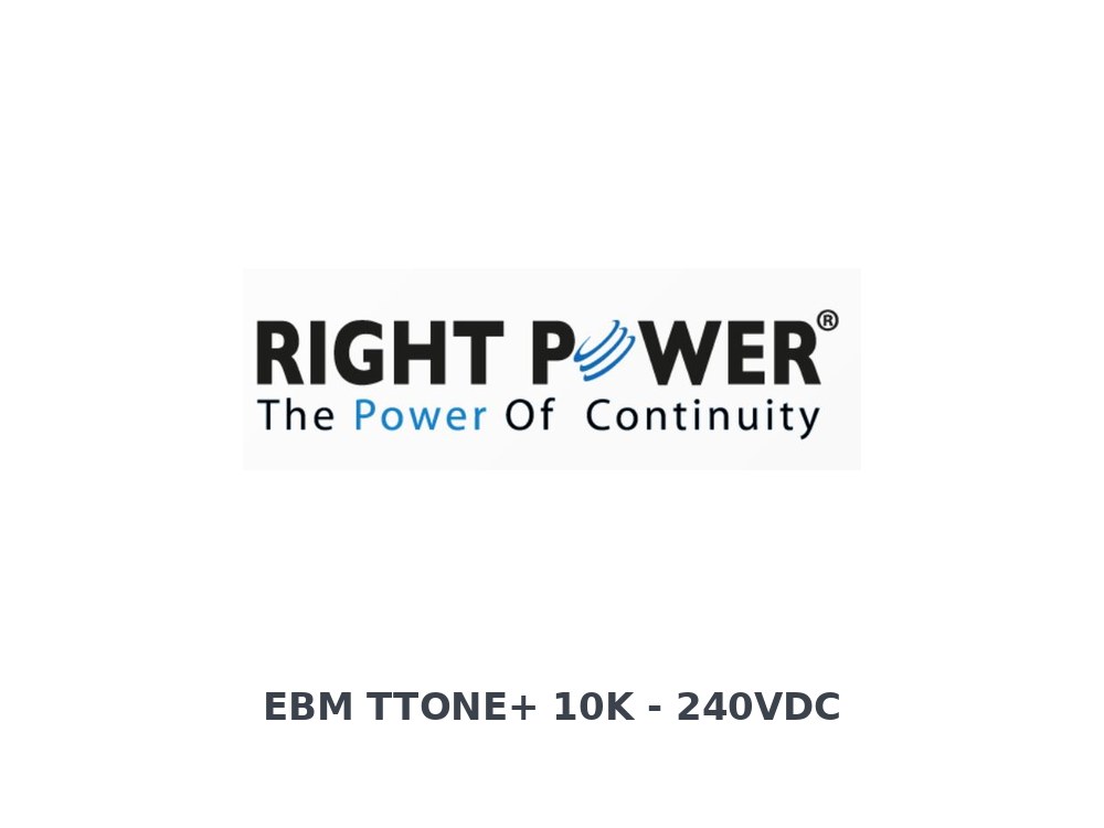 Right Power EBM Titan ONE+ 10K (240VDC) 20 x 12V 9AH Online UPS