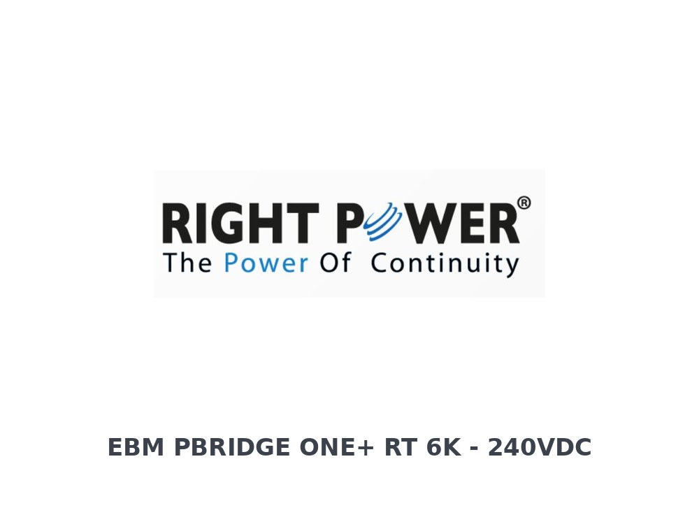 Right Power EBM for PowerBridge ONE+ 6K (240V) 20 x 12V 7AH Online UPS