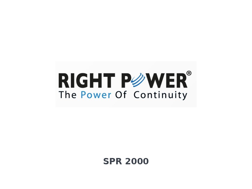 Right Power SPR 2000 2KVA Online UPS