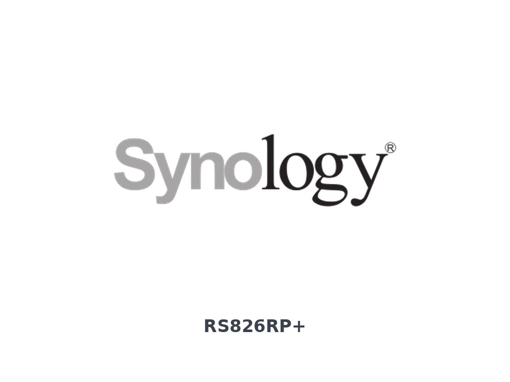 Synology RS826RP+ 4-Bay RackStation NAS