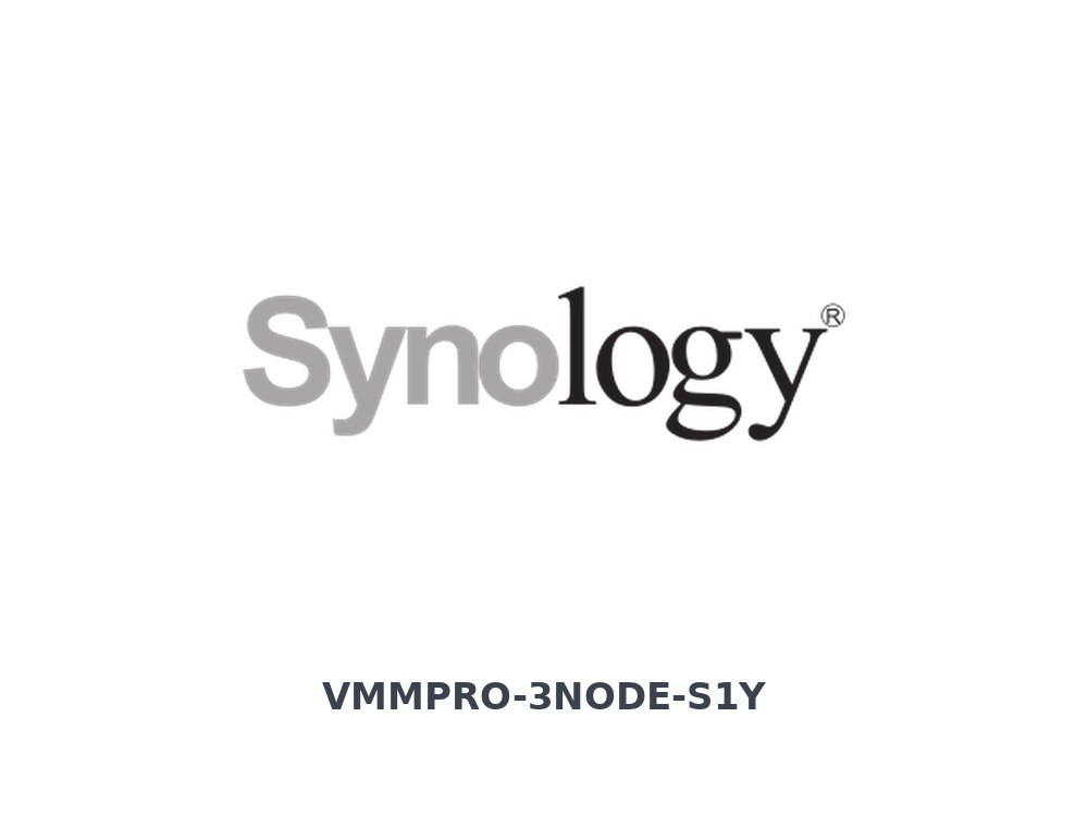 Synology VMMPRO-3NODE-S1Y Virtual Machine Manager Pro License Pack (3 VM nodes