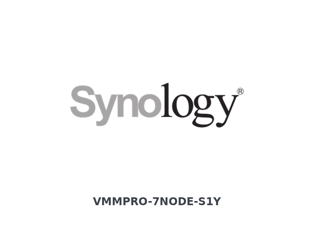 Synology VMMPRO-7NODE-S1Y Virtual Machine Manager Pro License Pack (7 VM nodes