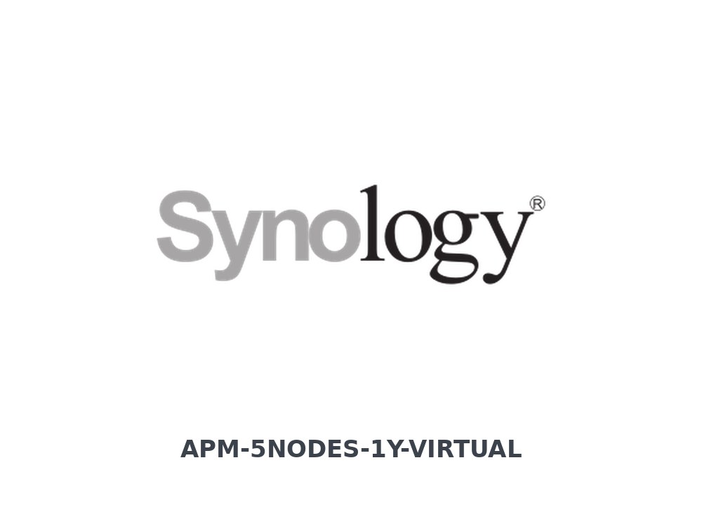 Synology APM-5NODES-1Y-VIRTUAL <PDF version> 5 node/1 year