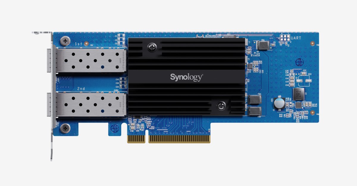 Synology E25G30-F2 dual-port 25GbE SFP28 network card